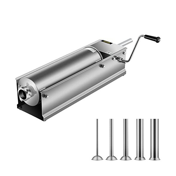 Happybuy Machine à Saucisse Remplissage de Saucisse horizontal de saucisse remplissante de saucisse pour la maison et lutili