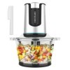 Cecotec Hachoir Électrique dAliments Picadora ChopBeat 2000 Delhi Glass. 500 W, Hache, Coupe et Broye la Viande, les Légumes