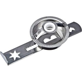 WOLFCUT 4260643351464 Embout de pâtisserie Hachoir à Viande, Acier Inoxydable, argenté