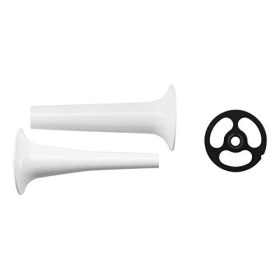 KitchenAid Accessoire à Farcir les Saucisses - 5KSMSSA - Poussoir à Saucisse pour Hachoir à Viande - 2 pièces de petite et gr