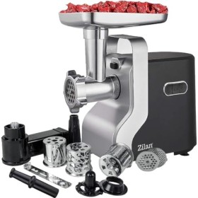 zilan z şekil Picadora de carne 9 en 1 2100W 3 discos perforados función reversible accesorio para salchichas accesorio para 