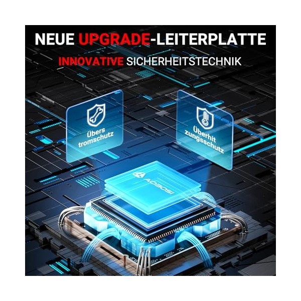 AAOBOSI 12 Hachoir à Viande,[𝟑𝟎𝟎𝟎𝐖 𝐌𝐚𝐱], 3 Vitesse,Hachoir a Viande Electrique：2 Lames,4 Plaques,3 Farcisseurs de Saucisses,