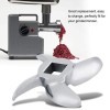 Accessoires de rechange pour couteau de hachoir à lame de hachoir à viande en acier inoxydable, parfaitement adaptés à votre 