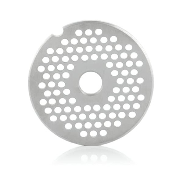 Mahlzeit Disque perforé Ø 3 mm pour hachoir à viande professionnel électrique | Ø 5 cm | Accessoires de remplacement, Couteau