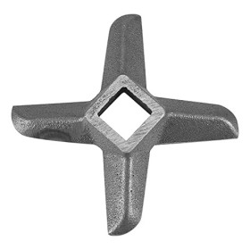 Hachoir à viande en acier en forme de pièce, durable et résistant à la rouille, 5 lames différentes, sadapte à la plupart de