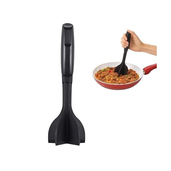 Hachoir à boeuf pour hamburger, Outil hachoir de bœuf haché, ustensile de hachoir à viande hachée, broyeur résistant à la cha