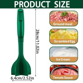 FAINCA Hachoir à Viande pour Hamburger, Presse-Purée à Viande, Outil Manuel en Nylon pour Bœuf Haché, Presse-Purée à Viande H