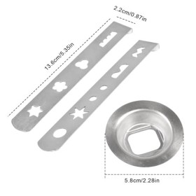 Accessoire pour Biscuits au Hachoir à Viande,Hachoir à viande en acier inoxydable,pour Pâtisserie Biscuit Sablé,Acier Inoxyda