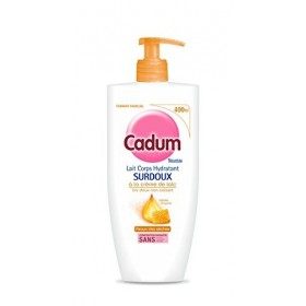 Cadum - Lait Corps Hydratant Surdoux Crème de Talc et Gelée Royale pour Peaux Très Sèches - 400 ml
