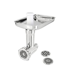 grossag Hachoir à viande en acier inoxydable compatible avec les robots de cuisine Kenwood Passe au lave-vaisselle - Kit de p