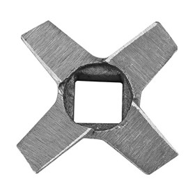 Hachoir à viande en acier moulé - 5 lames différentes - Pour saucisses faites maison - Compatible avec tous les broyeurs en p