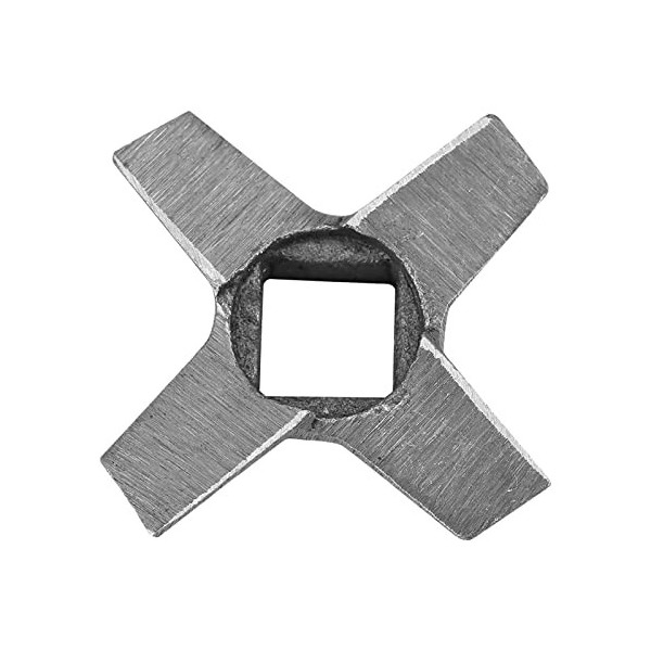 Hachoir à viande en acier moulé - 5 lames différentes - Pour saucisses faites maison - Compatible avec tous les broyeurs en p