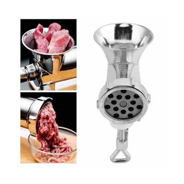 Hachoir à viande en alliage daluminium, hachoir à saucisses et bœuf, adapté pour la fabrication de saucisses, hachage de por