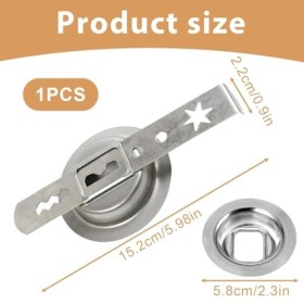 GXGM Moule à Pâtisserie Pour Hachoir à Viande,Accessoire Pâtisserie Pour Hachoir,Hachoir à Biscuits Et Accessoire De Pâtisser