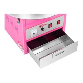 Royal Catering Machine à Barbe à Papa Professionnelle RCZK-1200-W diamètre de la cuve 52 cm, 1.200W, rendement horaire 1 uni