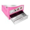Royal Catering Machine à Barbe à Papa Professionnelle RCZK-1200-W diamètre de la cuve 52 cm, 1.200W, rendement horaire 1 uni