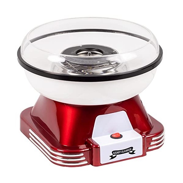 Gadgy Machine à Barbe à Papa - Machine à Barbe à Papa Rétro - Machine à Barbe à Papa Maison pour Fêtes dAnniversaire d’Enfan