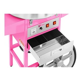 Royal Catering Machine à Barbe à Papa Professionnelle RCZC-1200-W Puissance: 1 200 watts, Diamètre de la cuve : 52 cm, Avec 