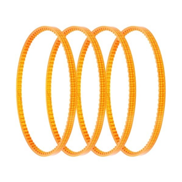 PRETYZOOM 4 Pièces De Rechange Pour Machine à Sucre Fil Électrique De Rechange De Ceinture Pour Machine À Sucre Fil Commercia