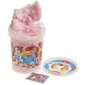 Dekora - Barbe à Papa de la Pat Patrouille | Barbe à Papa Jaune Goût Tutti Frutti - Pot de 30 g