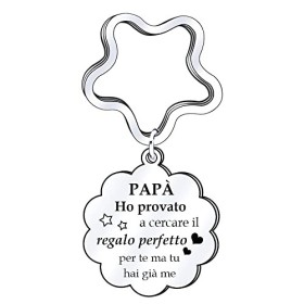 POIUYTRE Cadeau Fête du Papa Cadeau Papa Porte-clés Papa Cadeau Anniversaire pour Papa Cadeau Noël Papa Cadeaux pour Papa Fêt