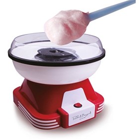 Richard Bergendi Machine a Barbe a Papa | Retro Cotton Candy Appareil pour Maison | Utiliser Sucre Ordinaire ou Bonbons Durs 