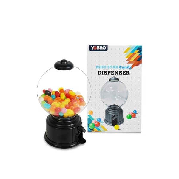 YOBRO Mini distributeur de bonbons, jolie machine à bonbons pour bureau, créativité amusante pour boîte cadeau pour enfants p