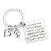QONCV Keychain Großvater21 Encore mieux que vous ne lavez pour papa que notre petit miracle reçoit le meilleur opéra du mond