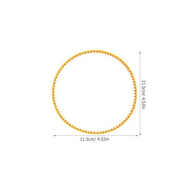 Luxshiny 4 Pièces Ceinture Pour Machine À Barbe À Papa Machine À Barbe À Papa Pièces De Rechange Remplacements Accessoires De