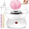 BORDEAG Machine À Barbe À Papa, Cotton Candy Machine, Machine À Bonbons en Coton, Électrique Candy Floss Maker 450w avec Acce