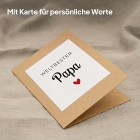 Cadeau pour papa - Cadeau pour la fête des pères, boîte cadeau pour le meilleur papa, cadeau pour papa