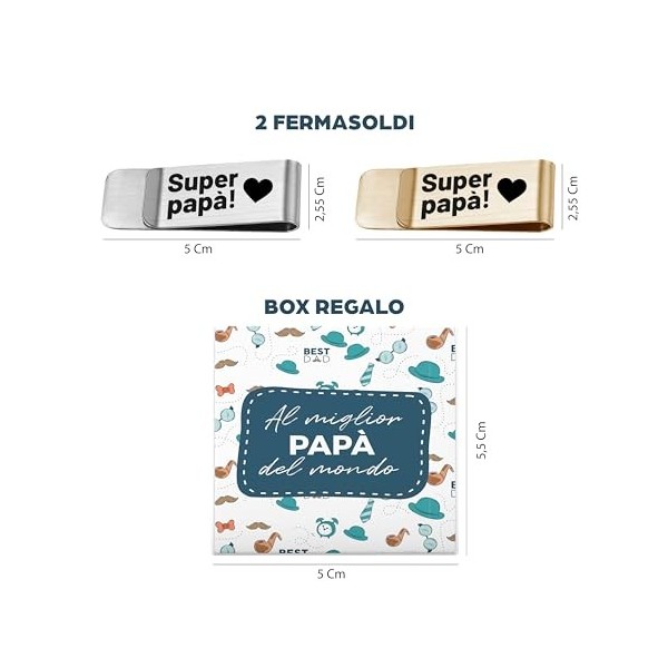 Arrêtez largent, Or et Argent _ Papa