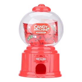 Keenso Machine à Bonbons Portable pour Enfants, Distributeurs de Chewing-Gum pour Garçons et Filles Rouge 