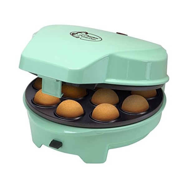 Bestron Appareil à gâteaux rétro 3 en 1 "Cakemaker", Pour faire des beignets, des muffins et des cake pop, Sweet Dreams, Revê