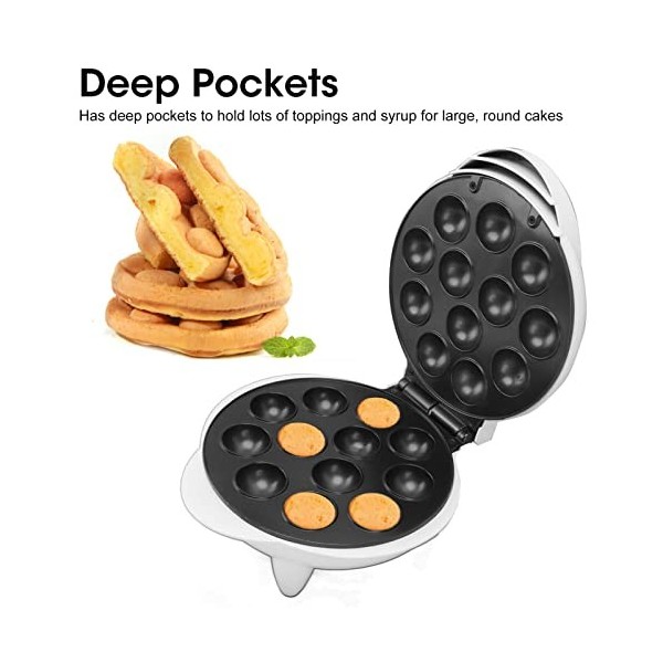 Pssopp Mini Treat Maker Cake Maker Donut Maker Multifonction 12 Gâteaux Mini Cupcake Moule