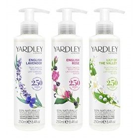 Yardley Of London English Rose Lotion pour le corps lisse et soyeuse pour elle 250 ml
