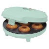 Bestron Appareil à donuts au Design Rétro, Mini-Machine à Donuts pour 7 petits Donuts, inclut Témoin de Cuisson & Revêtement 