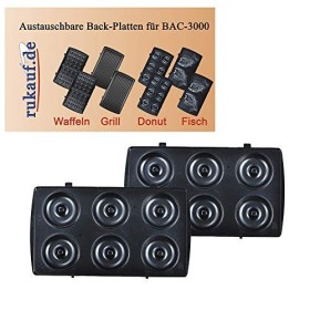 Plaques de change des DONUT beignet électrique Bac pour boulangers BAC-3000 Donut 