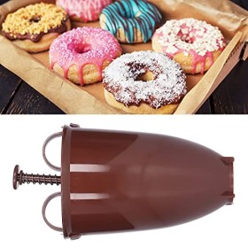 Donut Maker, outil de fabrication de beignets de cuisine manuel de démoulage facile pour beignet Brown 