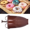 Donut Maker, outil de fabrication de beignets de cuisine manuel de démoulage facile pour beignet Brown 