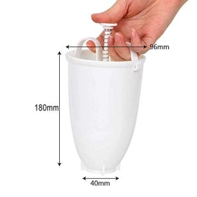 Portable Machines à Donuts en Plastique Distributeur de Pâte en Plastique pour Beignets Moule de Beignet en Plastique Fabrica