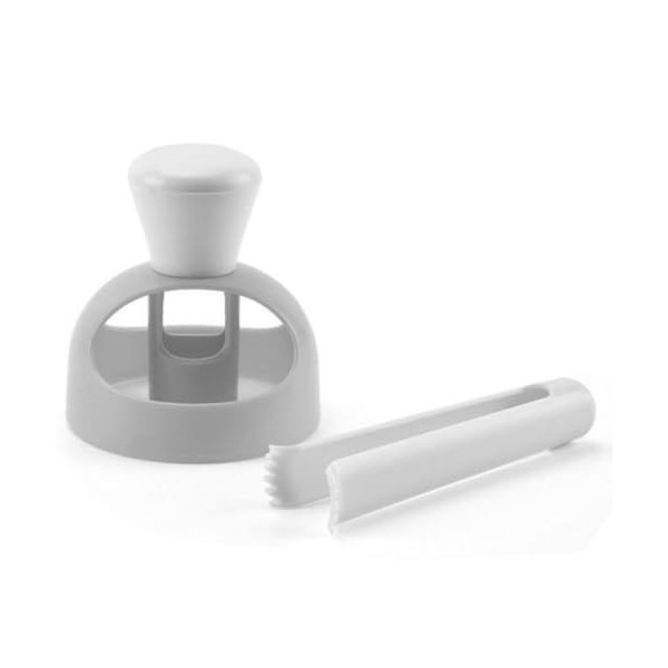 Space Home - Coupe-Pâte + Pince - Moule à Beignets - Découpeur de Beignets - Presse à Beignets - Moule à Biscuits