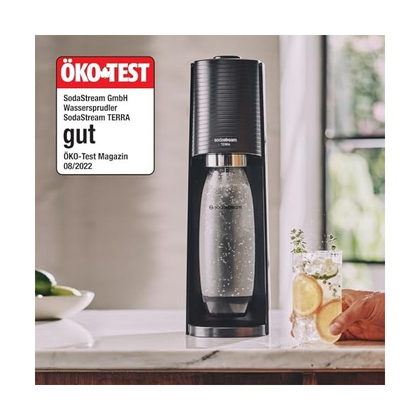 SodaStream Terra Pack Promo avec 3 Bouteilles