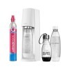 SodaStream Terra Blanc Pack Promo avec 3 Bouteilles