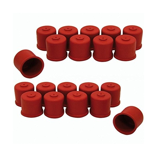 Lot de 20 bouchons pour bouteilles en verre 0,3 + 0,5 l