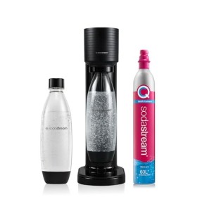 SodaStream Gasatore Gaia deau pour transformer leau en eau pétillante, comprend 1 bouteille de 1 litre et 1 cylindre de dio