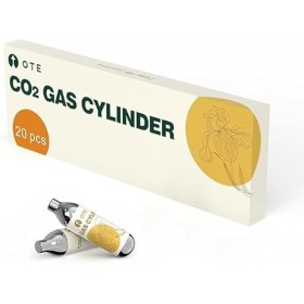 OTE CO2 Capsules Soda Maker, 40 Pièces, Cartouches de CO2 8g Machine eau Petillante Recharge Gaz, Adaptées aux Barboteurs de