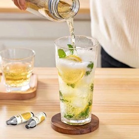 OTE CO2 Capsules Soda Maker, 40 Pièces, Cartouches de CO2 8g Machine eau Petillante Recharge Gaz, Adaptées aux Barboteurs de