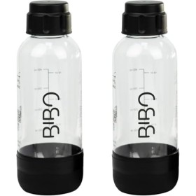 BIBO Fizz Bottles – Bouteille deau gazeuse réutilisable sans BPA – Bouteille de soda pour boissons gazeuses en déplacement –
