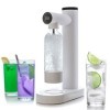 Yoko Design - MACHINE A SODA BLANCHE et embouts NOIRS OFFRE PROMO